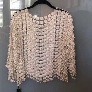 Beulah Pearl embellished blouse